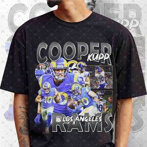 Vintage 90s Cooper Kupp Bootleg Rap Tee, Retro Cooper Kupp Football Shirt